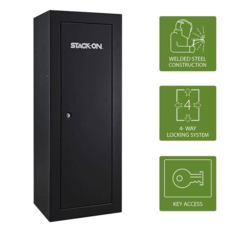 14 gun ready-to-assemble steel security cabinet|stack on security cabinet for sale.